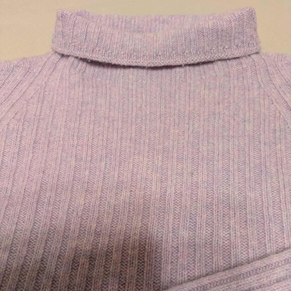 VINCE light Dusty Rose Womens S Mock Turtle Neck Long Sleeve Soft Pullover Top - Picture 4 of 7